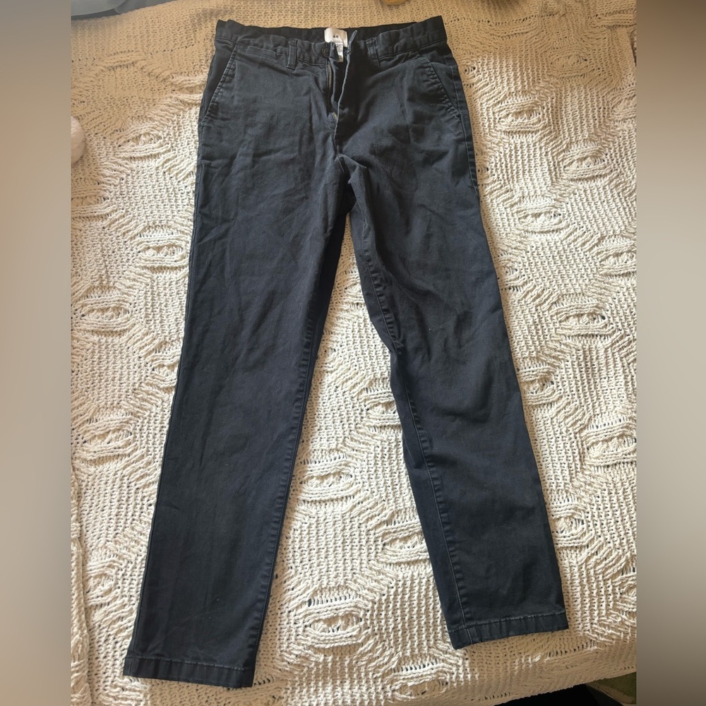 Slim fit black pants from H&M